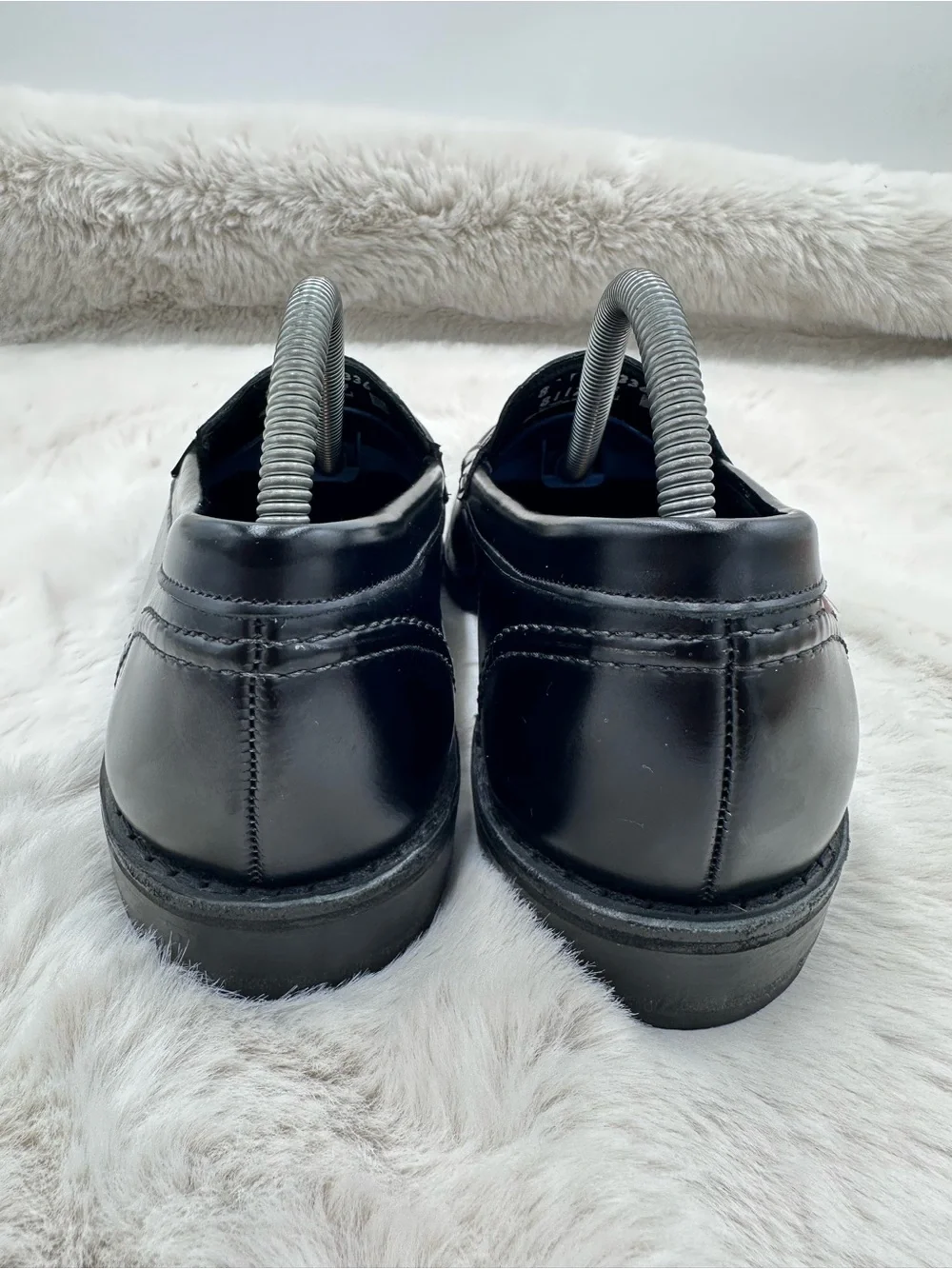 Allen Edmonds Mercer Street Penny Loafers 8 D Black leather